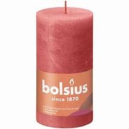 BOLSIUS RUSTIEK STOMPKAARS 130/68 - BLOSSOM PINK ()